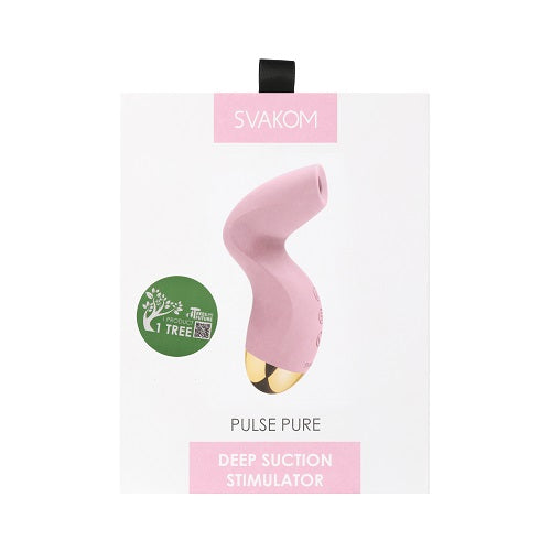 Svakom Pulse Pure Suction Stimulator Pink - Allure Adornments