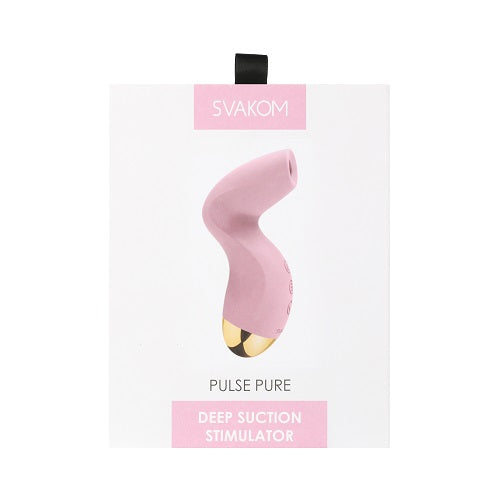 Svakom Pulse Pure Suction Stimulator Pink - Allure Adornments