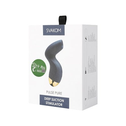 Svakom Pulse Pure Suction Stimulator Navy Blue - Allure Adornments