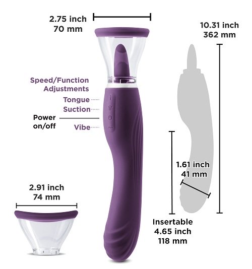 Inya Triple Delight Purple - Allure Adornments