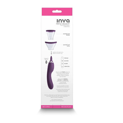 Inya Triple Delight Purple - Allure Adornments