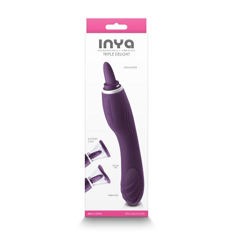 Inya Triple Delight Purple - Allure Adornments