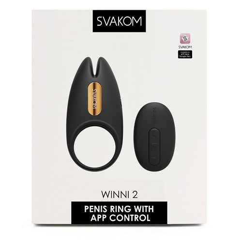 Svakom Winni 2 Remote Controlled Couples Cock Ring - Allure Adornments