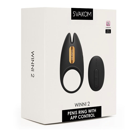 Svakom Winni 2 Remote Controlled Couples Cock Ring - Allure Adornments