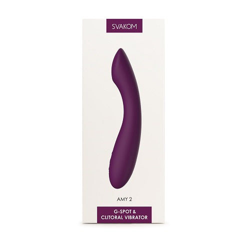 Svakom Amy 2 G-Spot and Clitoral Vibrator - Allure Adornments