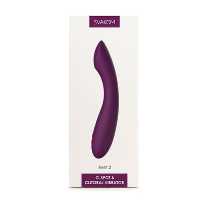 Svakom Amy 2 G-Spot and Clitoral Vibrator - Allure Adornments
