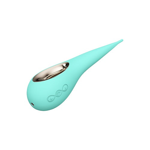 LELO DOT Clitoral Vibrator Aqua - Allure Adornments