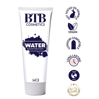 BTB Water Based Lubricant 100ml - Allure Adornments