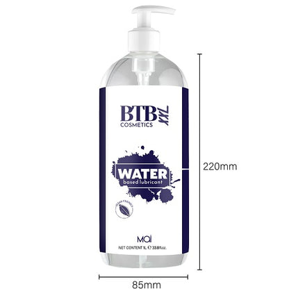 BTB Water Based Lubricant 1000ml - Allure Adornments