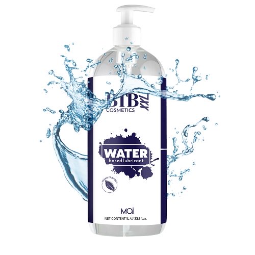 BTB Water Based Lubricant 1000ml - Allure Adornments