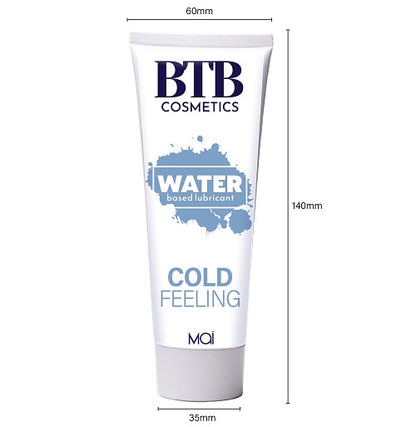 BTB Water Based Cool Feeling Lubricant 100ml - Allure Adornments