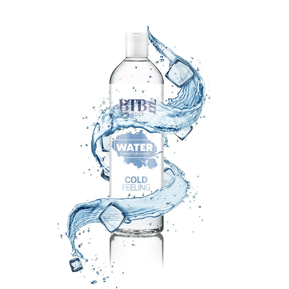 BTB Water Based Cool Feeling Lubricant 250ml - Allure Adornments
