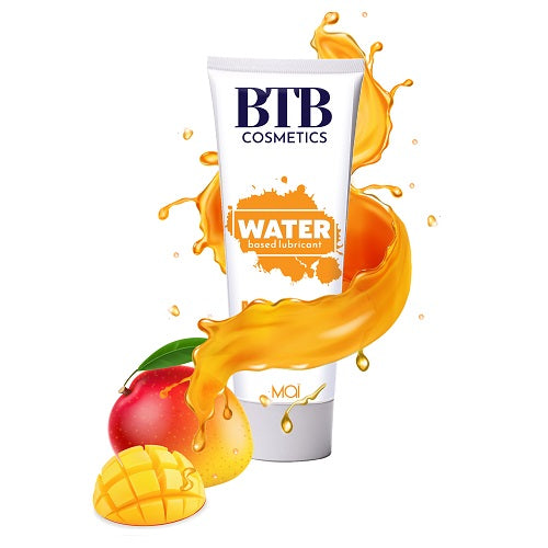 BTB Water Based Lubricant Mango 100ml - Allure Adornments