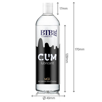 BTB Cum Lubricant 250ml - Allure Adornments