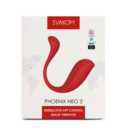 Svakom Phoenix Neo 2 Interactive App Controlled Vibrator - Allure Adornments
