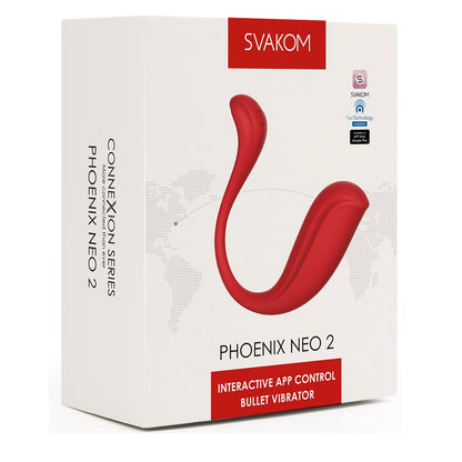 Svakom Phoenix Neo 2 Interactive App Controlled Vibrator - Allure Adornments