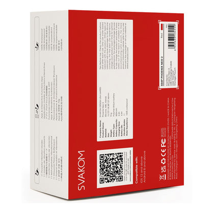 Svakom Phoenix Neo 2 Interactive App Controlled Vibrator - Allure Adornments