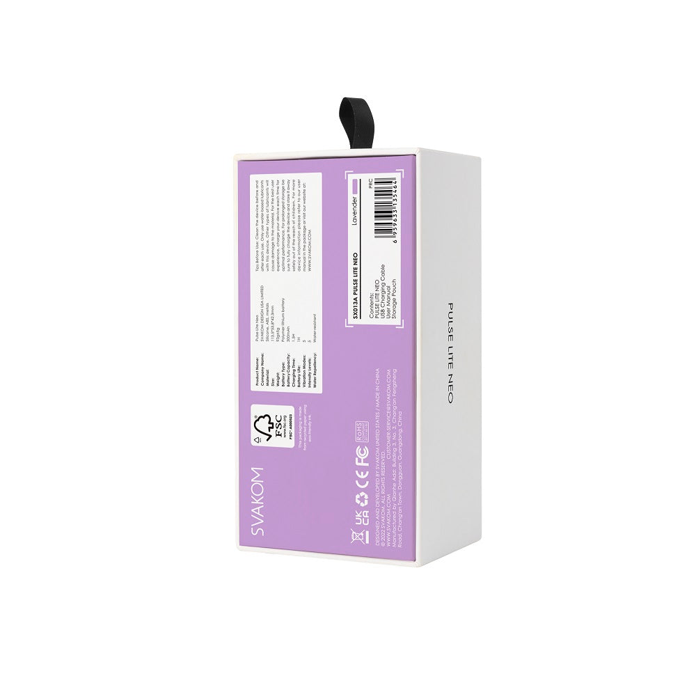 Svakom Pulse Lite Neo Purple - Allure Adornments