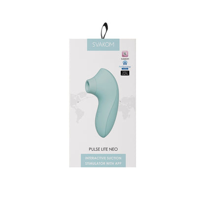 Svakom Pulse Lite Neo Seafoam Blue - Allure Adornments