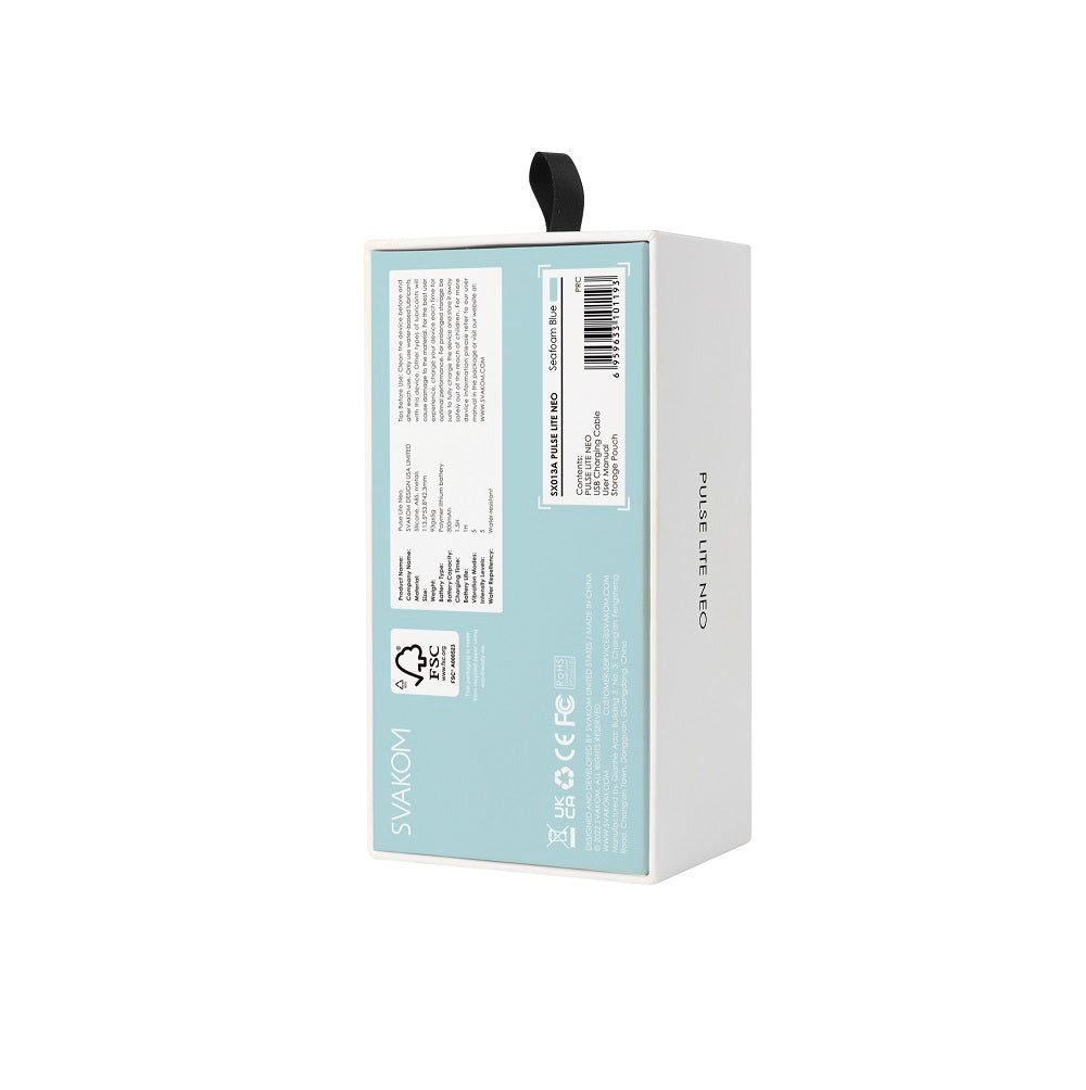 Svakom Pulse Lite Neo Seafoam Blue - Allure Adornments