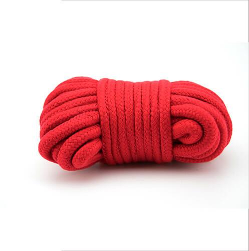 Bound to Please Bondage Rope Red - Allure Adornments