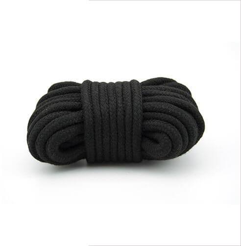 Bound to Please Bondage Rope Black - Allure Adornments