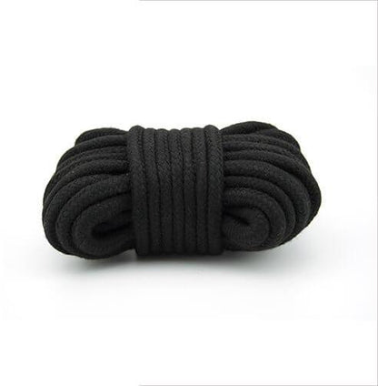 Bound to Please Bondage Rope Black - Allure Adornments