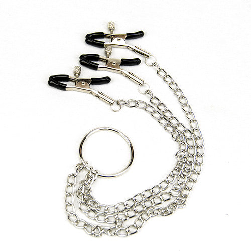 Bound to Please Nipple &amp; Clit Clamp - Allure Adornments
