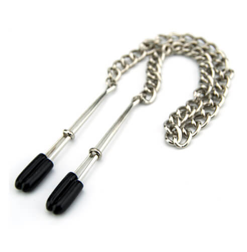 Bound to Please Nipple Clamps &amp; Chain - Allure Adornments