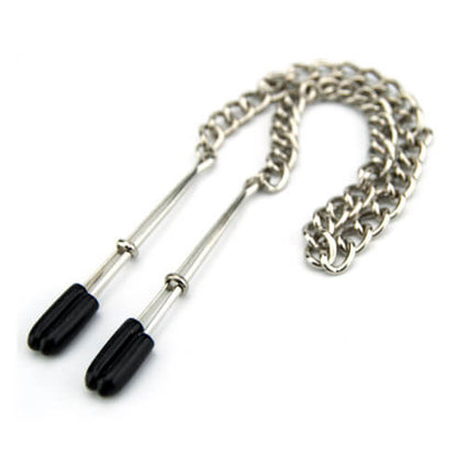 Bound to Please Nipple Clamps &amp; Chain - Allure Adornments