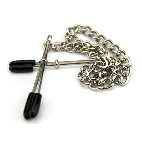 Bound to Please Nipple Clamps &amp; Chain - Allure Adornments