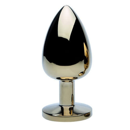 Precious Metals Gold Butt Plug-Large - Allure Adornments